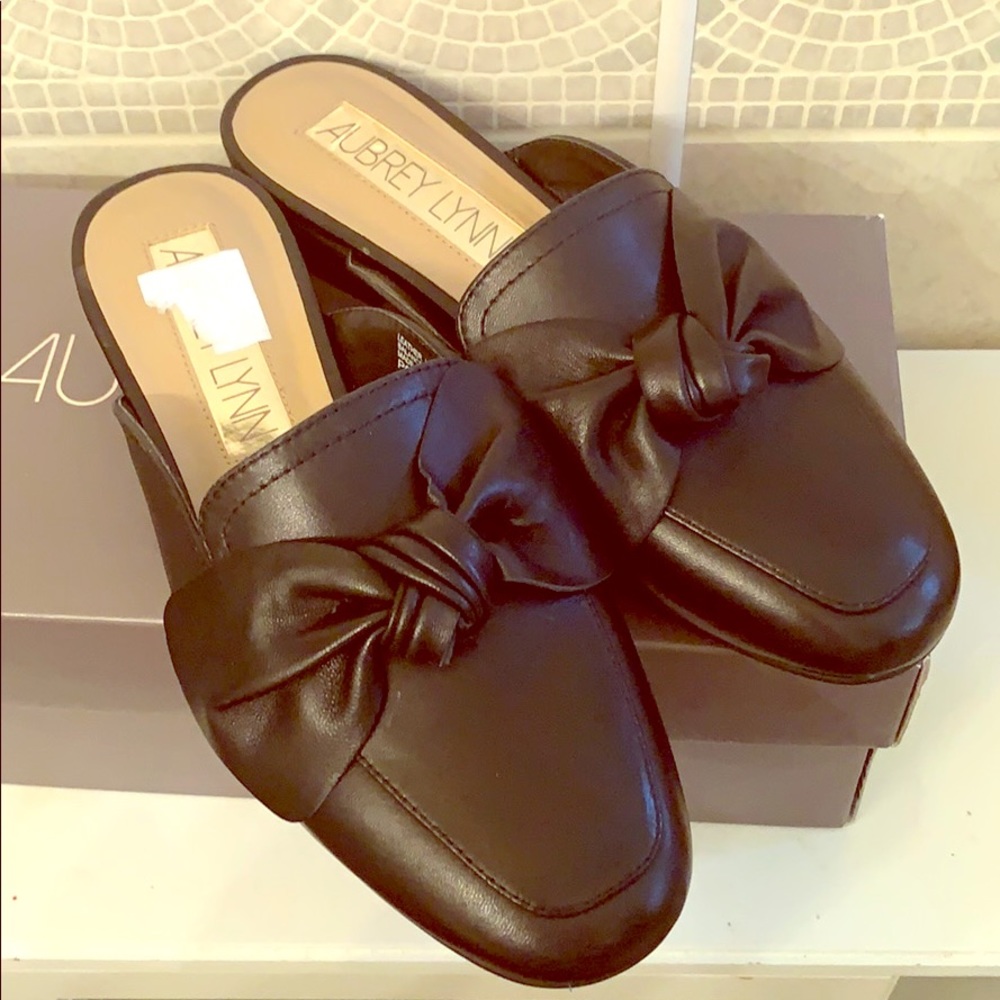 Aubrey Lynn Leather upper shoes